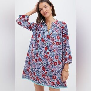 Tuckernuck Pink Allover Windflower Bondi Coverup Pink